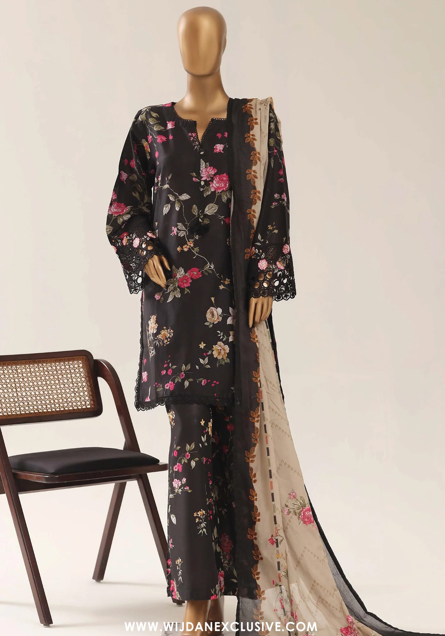 Malika by Sadabahar | Stitched Embroidered Festive Vol-03 Collection - 2026 (D-01)