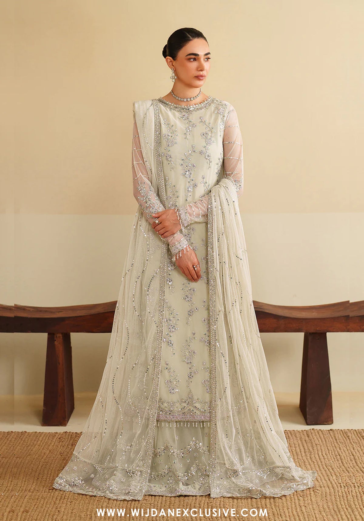 Roohi by Zarif | Unstitched Formal Edit - 2025 ZRF-RFE-02 LEEMAH