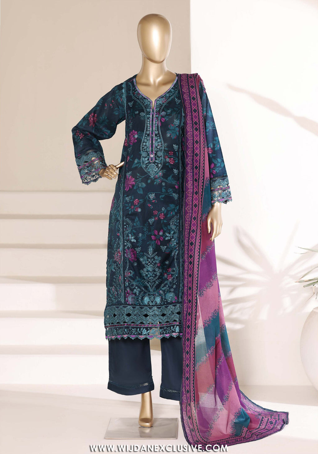 Sadabahar Signature Stitched Embroidered Festive Vol-V Collection - 2026 SB05FL-01