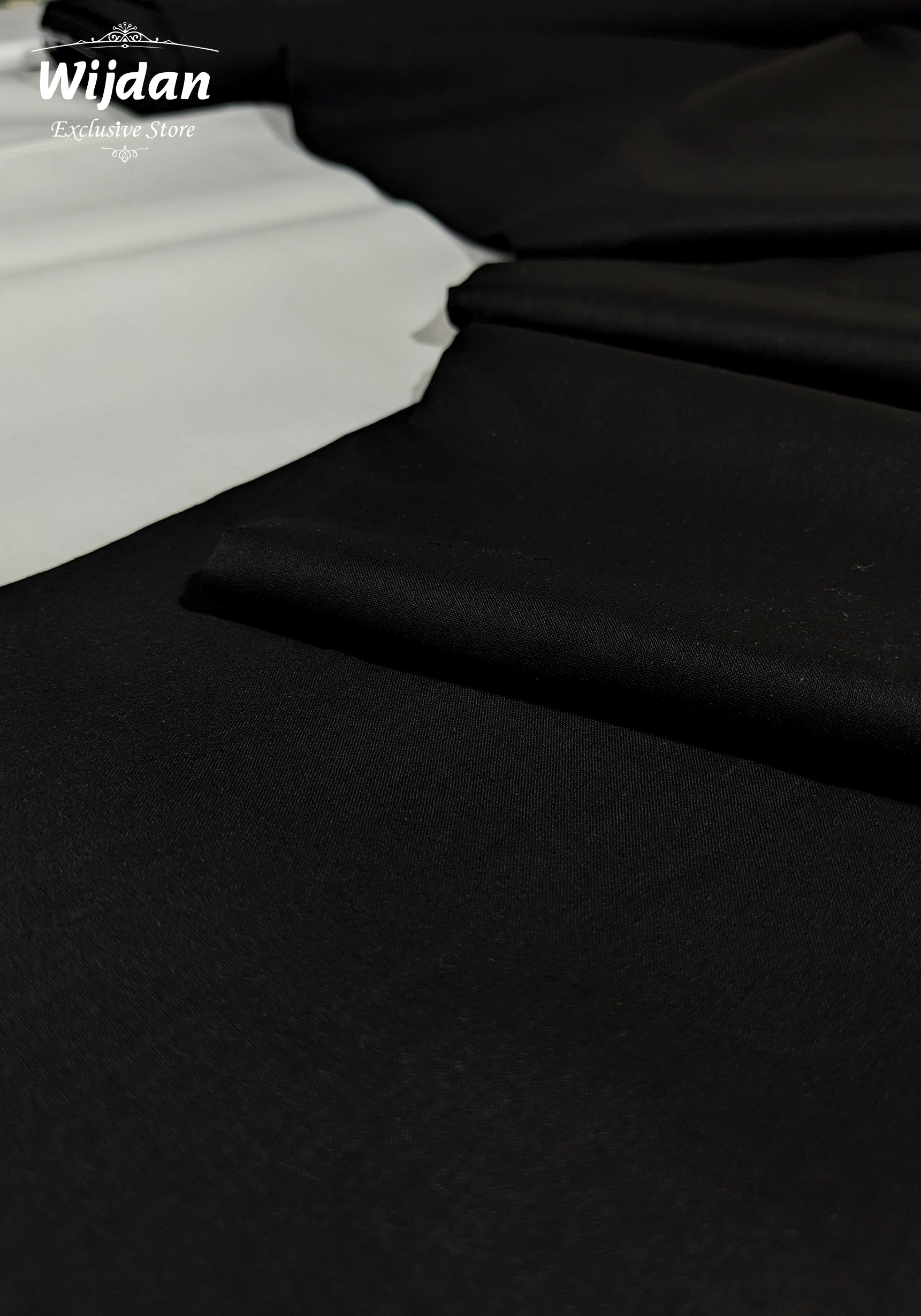 Premium Un-Stitched Black Lawn Collection