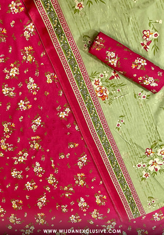 Bin Saeed Unstitched Printed Lawn Vol-06 Collection - 2025 D-04