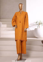 Sadabahar Vybe Stitched Jacquard Embroidered Sets Vol-II Collection - 2025 (MUSTARD)