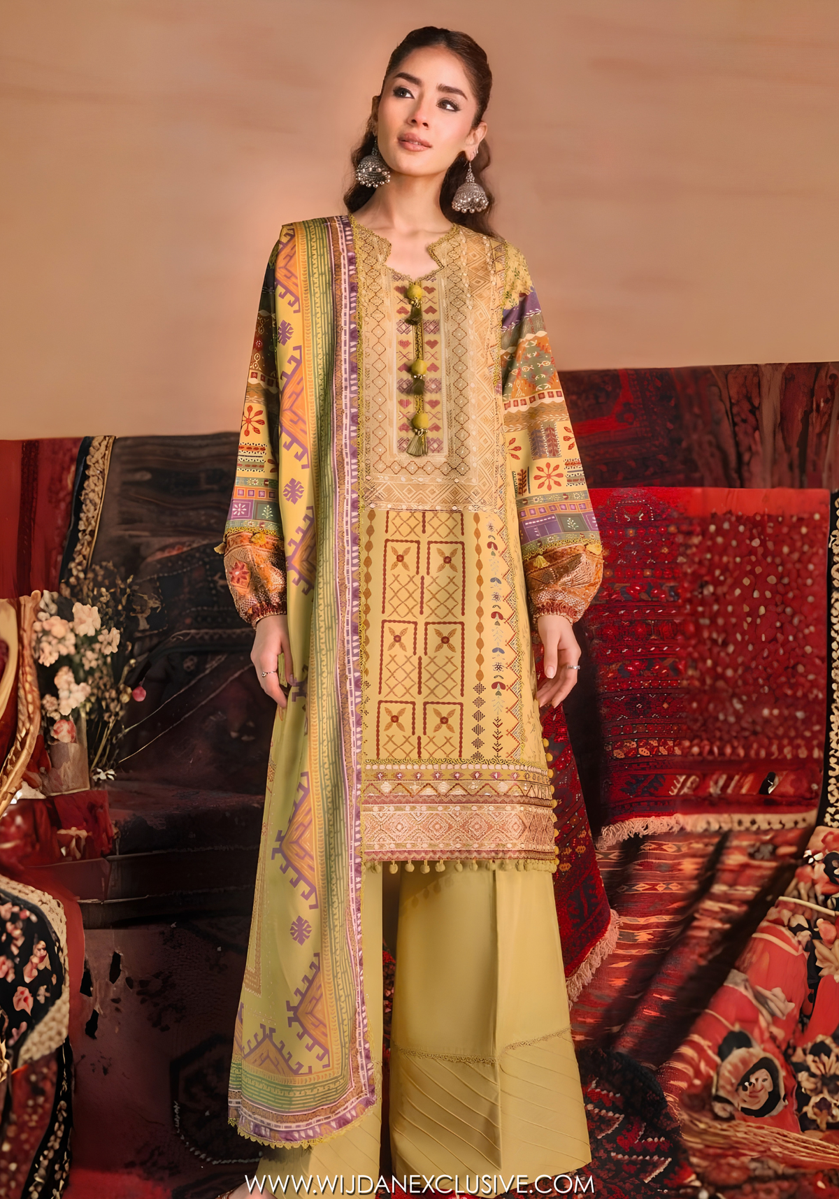 One Nation by Florent | Unstitched Printed & Embroidered Viscose Collection'26 (AIRAH)
