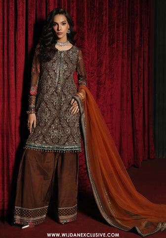 Aura by Charizma | Unstitched Luxury Chiffon Vol-01 Collection - 2026 CA26-07