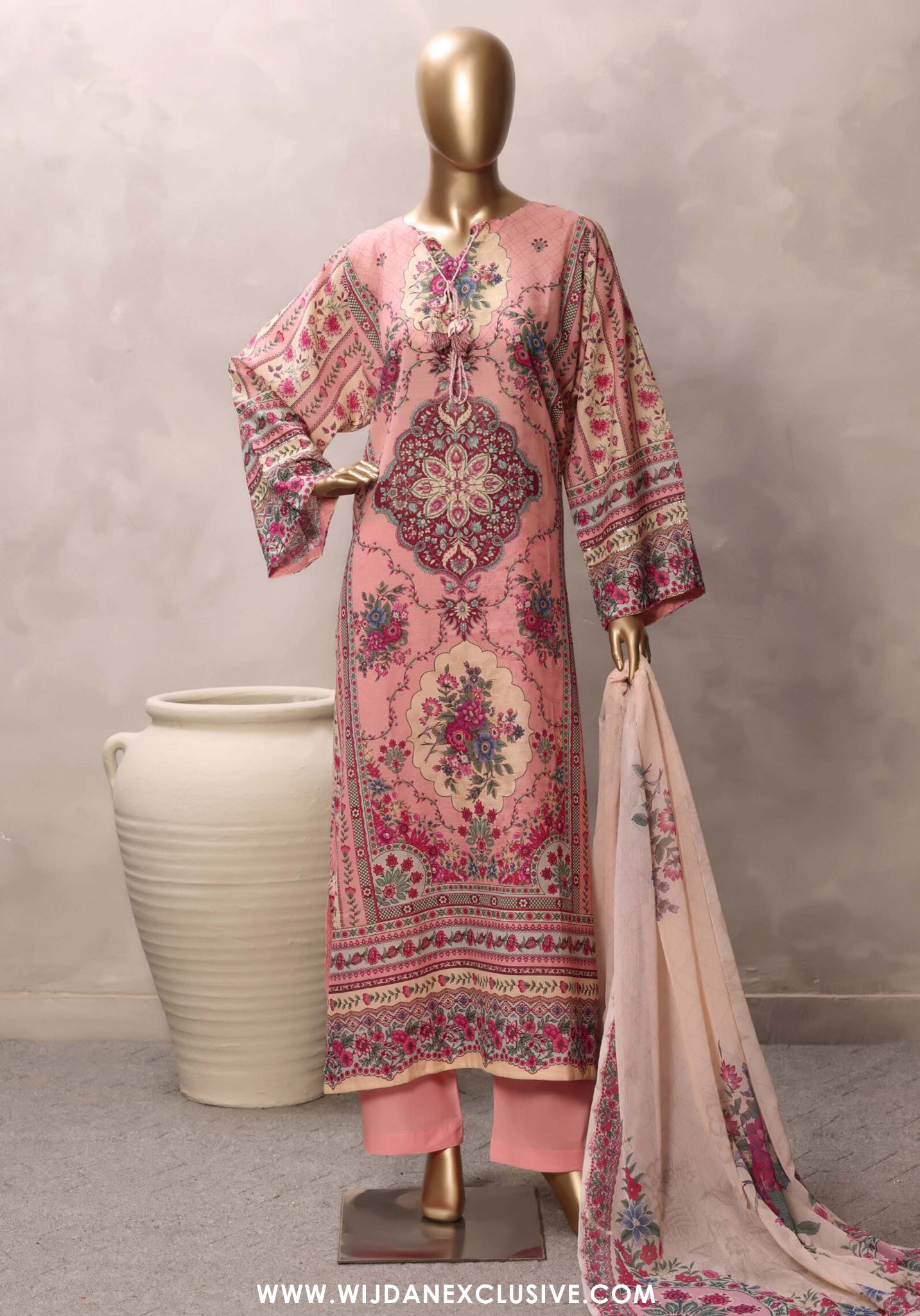 Kaftaan by Sadabahar | Stitched Chamti Printed Cotton Lawn Collection'26 (D-01)