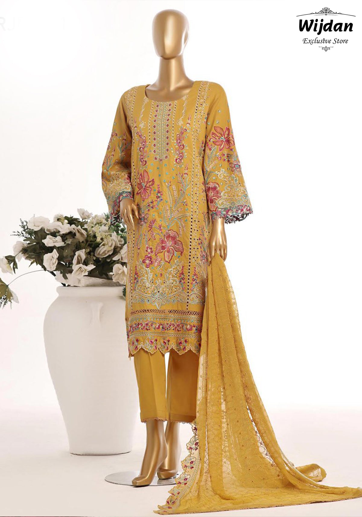 Rashk-E-Jahan Formal Embroidered Eid Pret'24 by Amna Khadija D-01