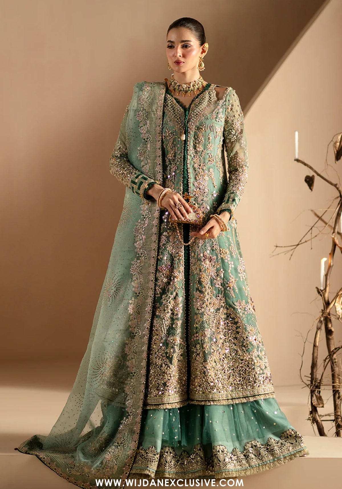 AJR Couture Unstitched Embroidered Signature Wedding Collection - 2026 (RUMI)