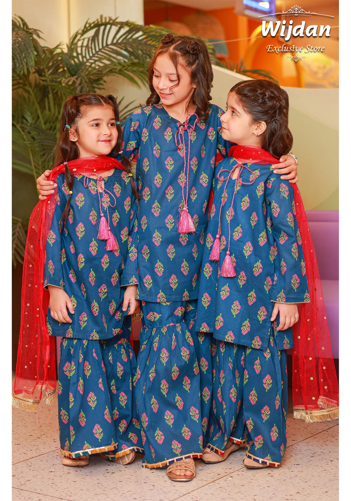 Guriya Kids Boutique Girls Spring Collection'25 by Amna khadija D-01