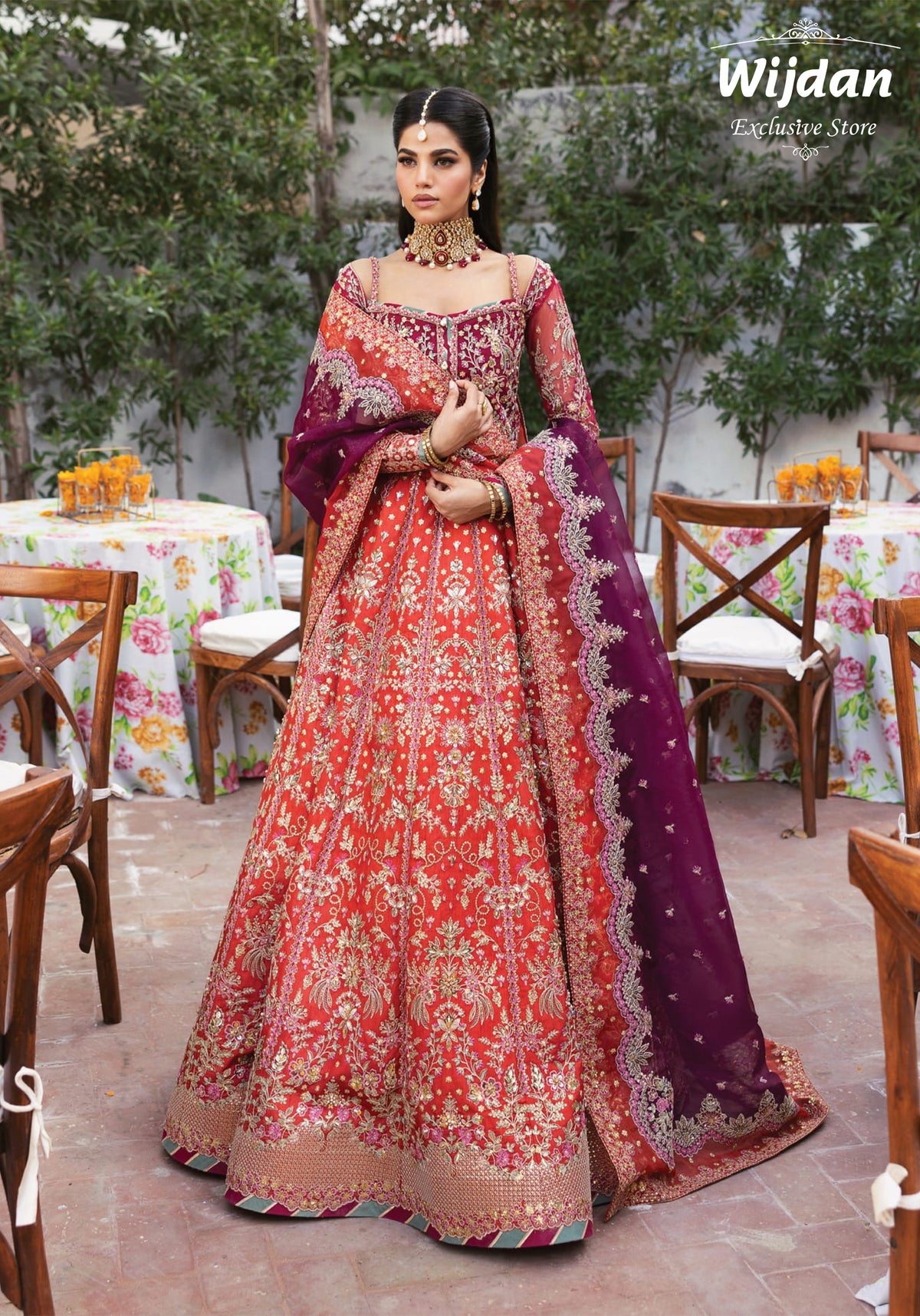 Chaandni Un-Stitched Wedding Formals by Gulaal D-01 Shabnam