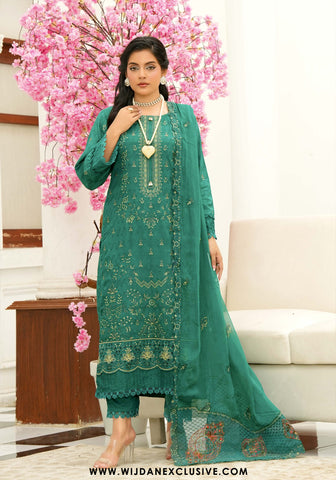 Cocktail Unstitched Embroidered Viscose Collection - 2025 D-03