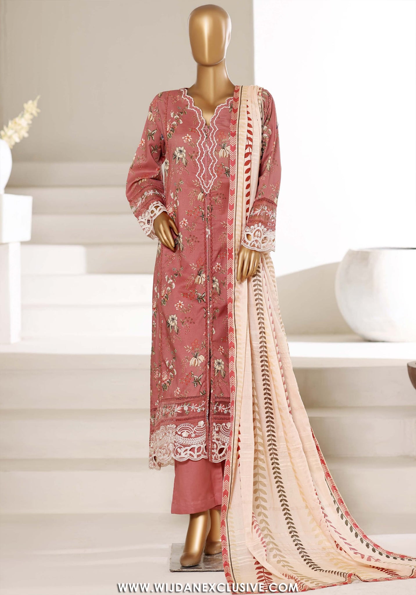 Sadabahar Stitched Festive Embroidered Lawn Vol-I Collection - 2026 SB26FE-01