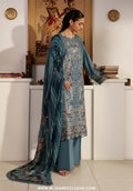 Mashaal by Ramsha | Unstitched Luxury Lawn Vol-16 Collection - 2026 (D-01)