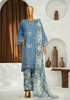 Bin Saeed Stitched Luxury Embroidered 3pc Vol-II Collection - 2026 (D-01)
