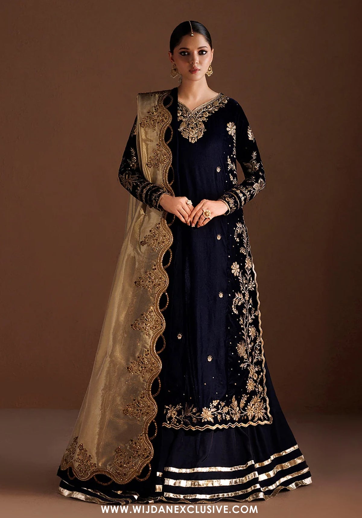 Iznik Unstitched Embroidered Velvet Collection - 2026 (IV-85)