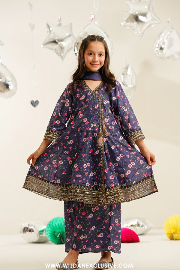 Cinderella by Shanzey Kids | Stitched Signature Kids Collection – 2026 (D-01)