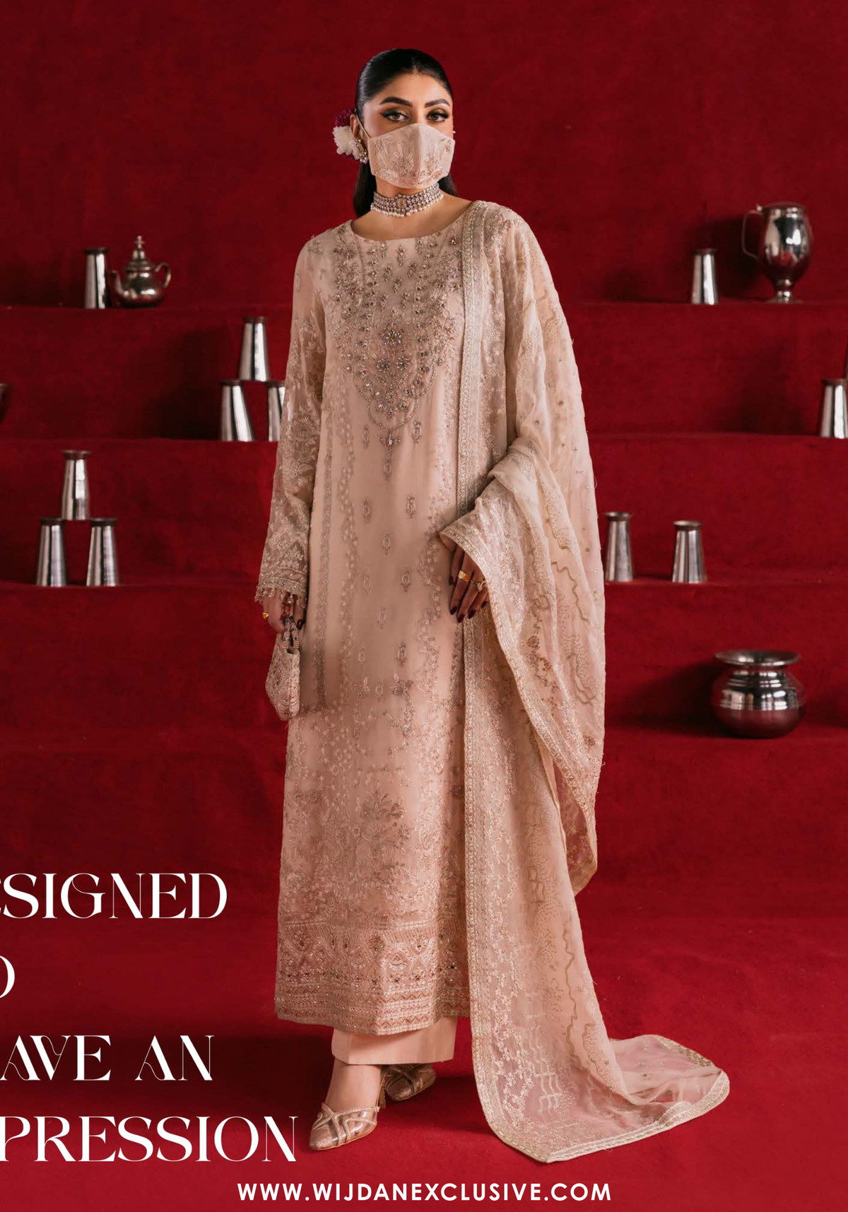 Flossie Kohinoor Unstitched Luxury Chiffon Collection - 2025 K-101