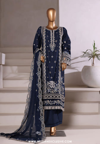 Sadabahar Stitched Luxury Viscose Vol-I Collection - 2025 (BLUE)