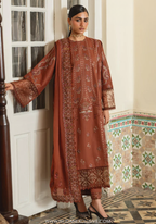 Izel by Marjjan | Unstitched Karandi Embroidered Collection - 2026 (MSK-01-A)