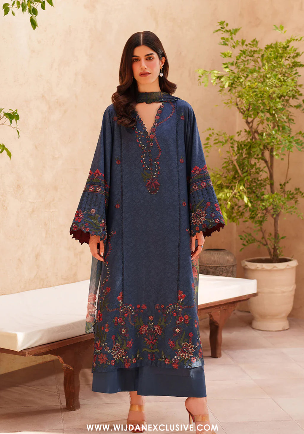 Iznik Unstitched Embroidered Eid Lawn Collection - 2026 (EL-01)