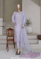 Sadabahar Mahpara Stitched Embroidered Organza Collection - 2025 Vol-17 GREY