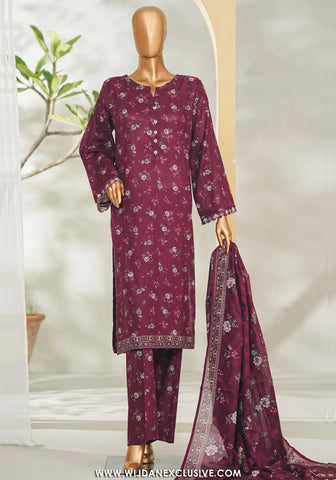 Bin Saeed Stitched Exclusive Printed Lawn Vol-II Collection - 2026 BS26PL-01