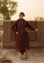 Casual Lite Her Stitched Embroidered Summer Cotton Lawn Collection - 2026 (D-01)