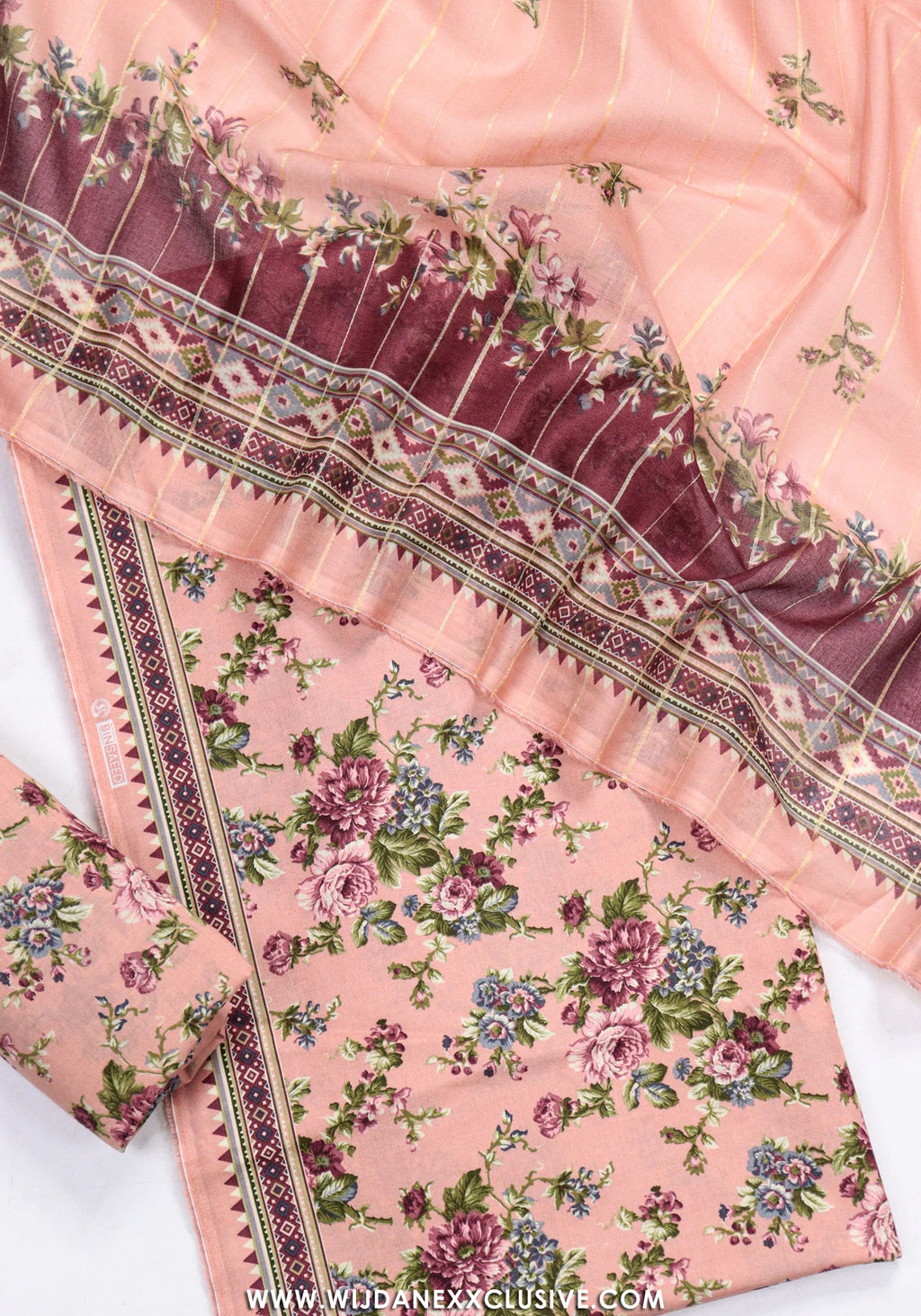 Bin Saeed Unstitched Printed Lawn Vol-III Collection - 2026 BS26UPL-012
