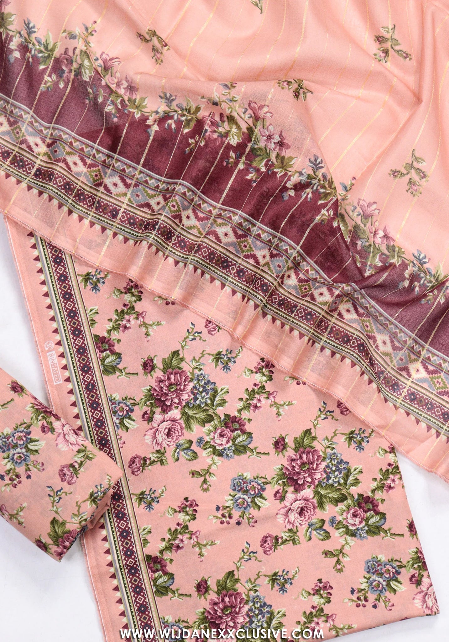 Bin Saeed Unstitched Printed Lawn Vol-III Collection - 2026 BS26UPL-012