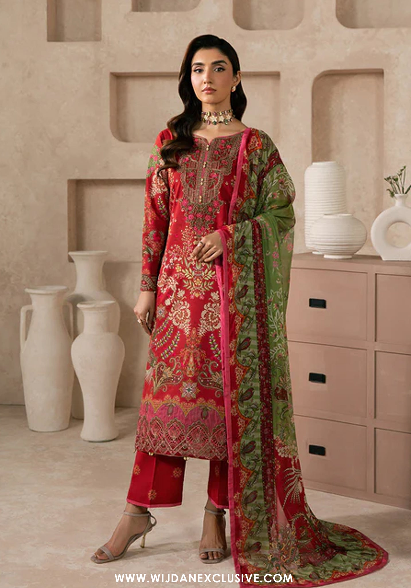 Syra by Gulaal | Unstitched Printed & Embroidered Lawn Collection - 2026 (NAEL)