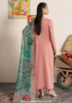 Bazaar by Nureh | Unstitched Embroidered Lawn Collection - 2026 (NE-252)