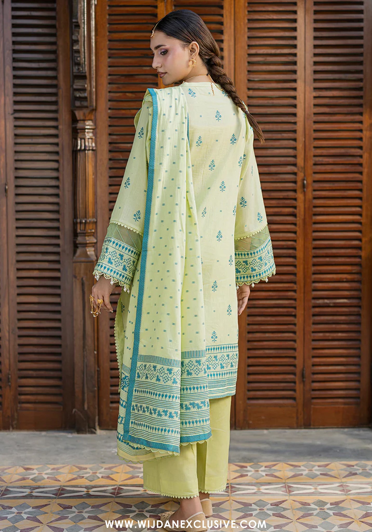 Zellbury Unstitched Signature Jacquard Embroidered Collection - 2026 (WUS-0859)