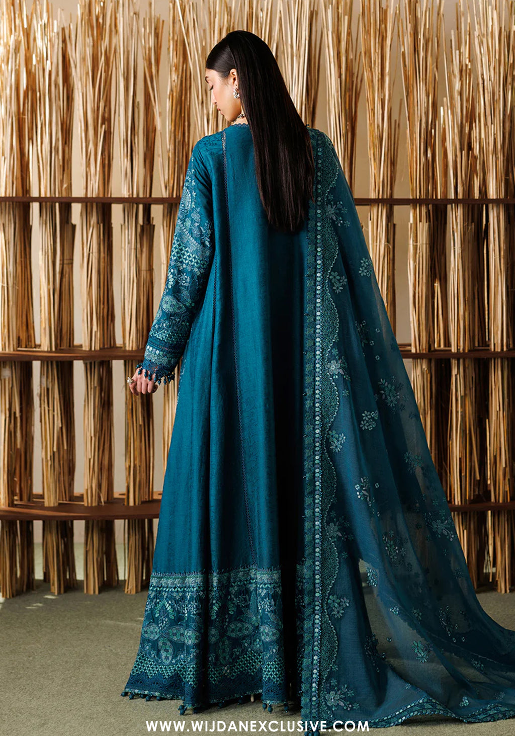 Baroque Unstitched Embroidered Eid Lawn Collection - 2026 (D-04)