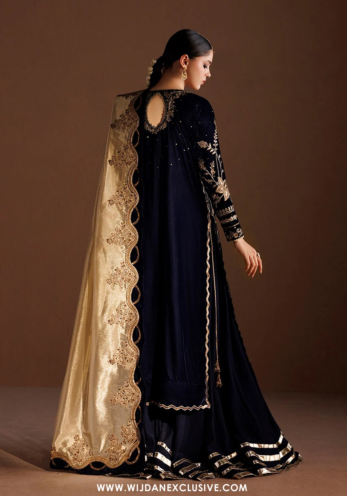 Iznik Unstitched Embroidered Velvet Collection - 2026 (IV-85)