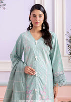 Zellburry Unstitched 3pc Printed & Embroidered Lawn Collection - 2026 (WUS-0645)