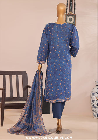HZ Magic Unstitched Printed Lawn Collection - 2025 Vol-02 MPC-01