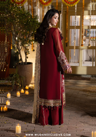 Shagun by Imrozia Serene | Unstitched Wedding Formals - 2025 M-109 Hoorain