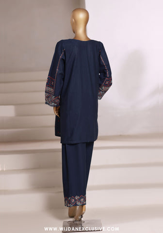 Sadabahar Vybe Stitched 2PC Embroidered Sets Vol-II Collection - 2025 (BLUE)