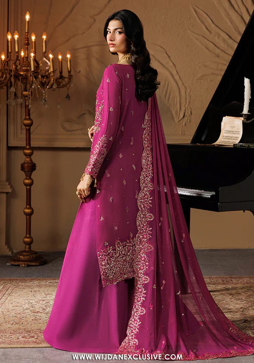 Celeste by Emaan Adeel | Unstitched Embroidered Festive Formal Collection - 2026 (EMBER)