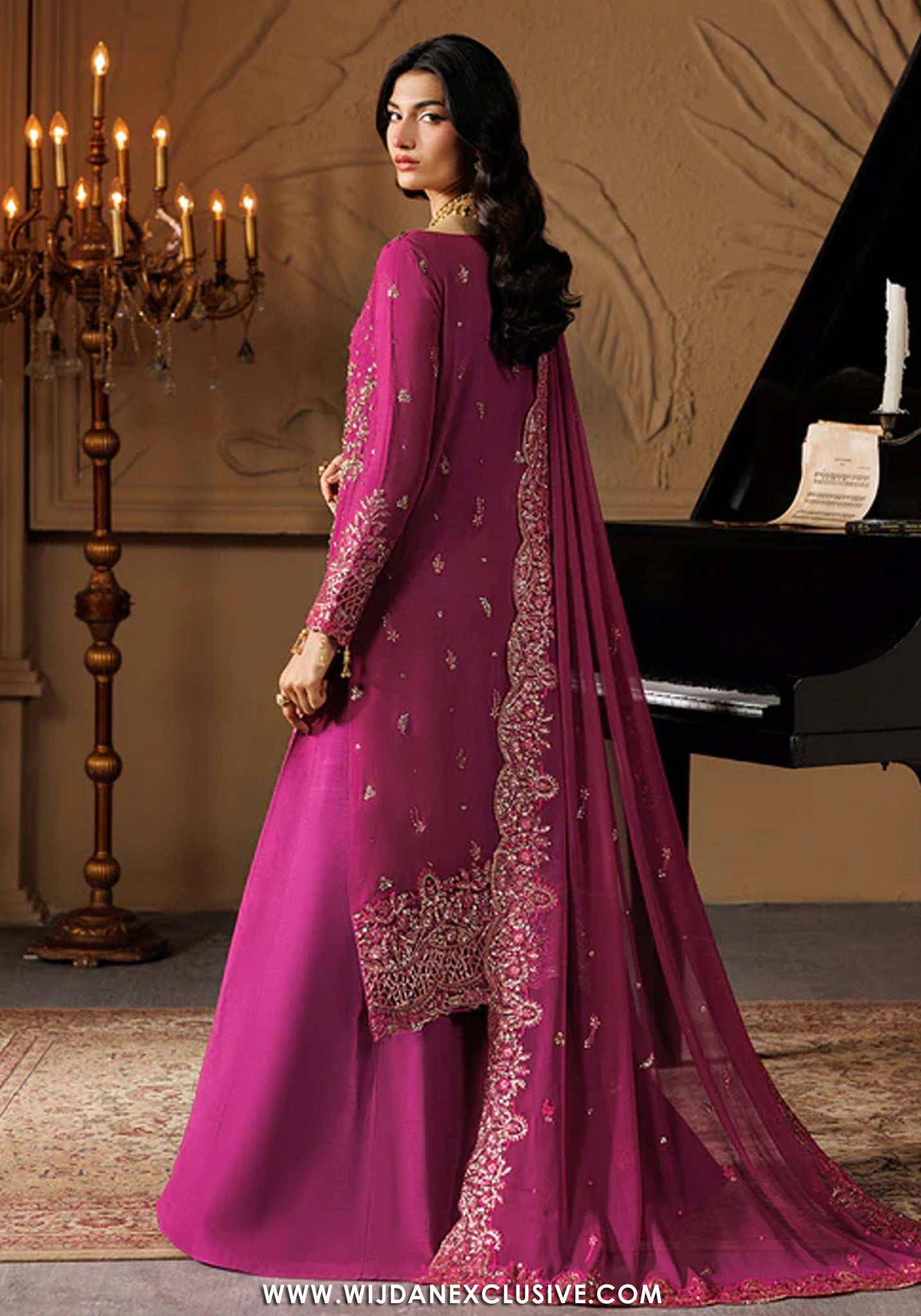 Celeste by Emaan Adeel | Unstitched Embroidered Festive Formal Collection - 2026 (EMBER)