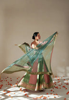 Vera Unstitched Embroidered Festive Formal Collection'26 (Rang Multicolor Anarkali Set)