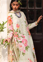 Wildflower by Zaha | Unstitched Festive Lawn Collection - 2026 (DAHLIA)