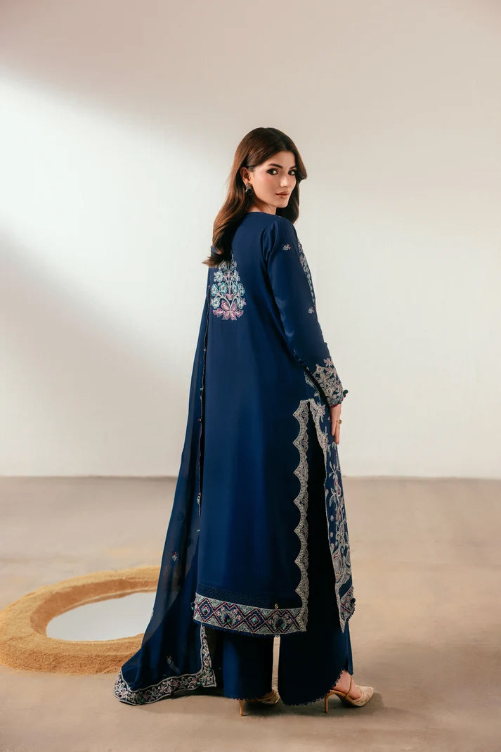 Florent Unstitched Embroidered Luxe Silk Formal Collecttion - 2026 (CELESTE)