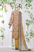 Bin Saeed Stitched Exclusive Printed Lawn Vol-06 Collection - 2026 (D-01)