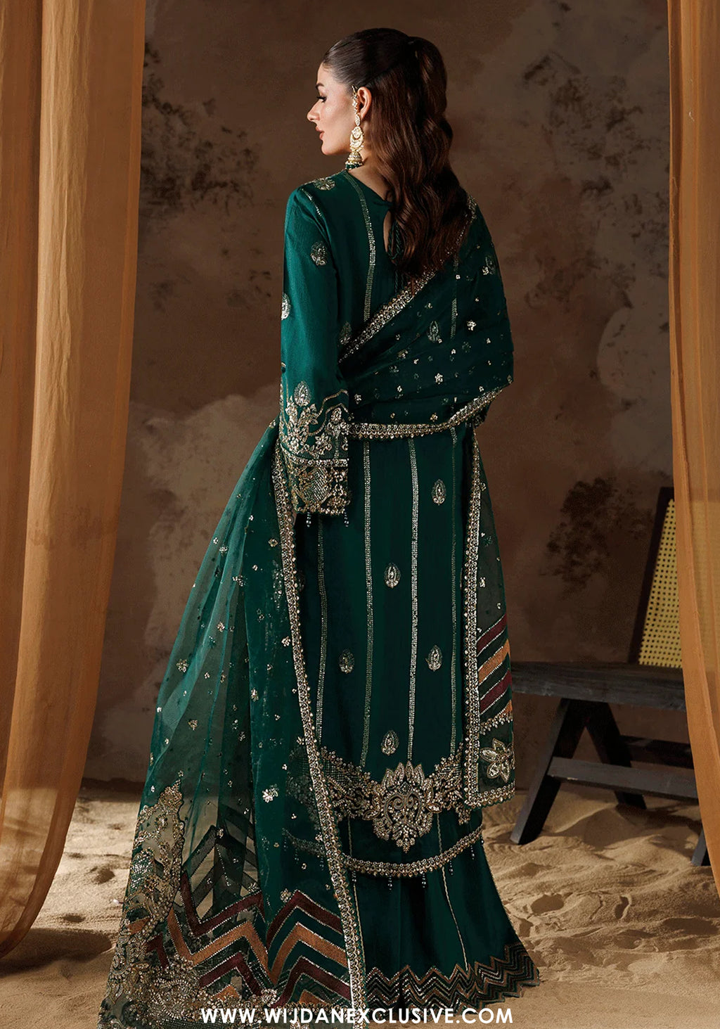 Shehnai by Ramsha | Unstitched Luxury Formal Raw Silk Collection'26 (SS-201)