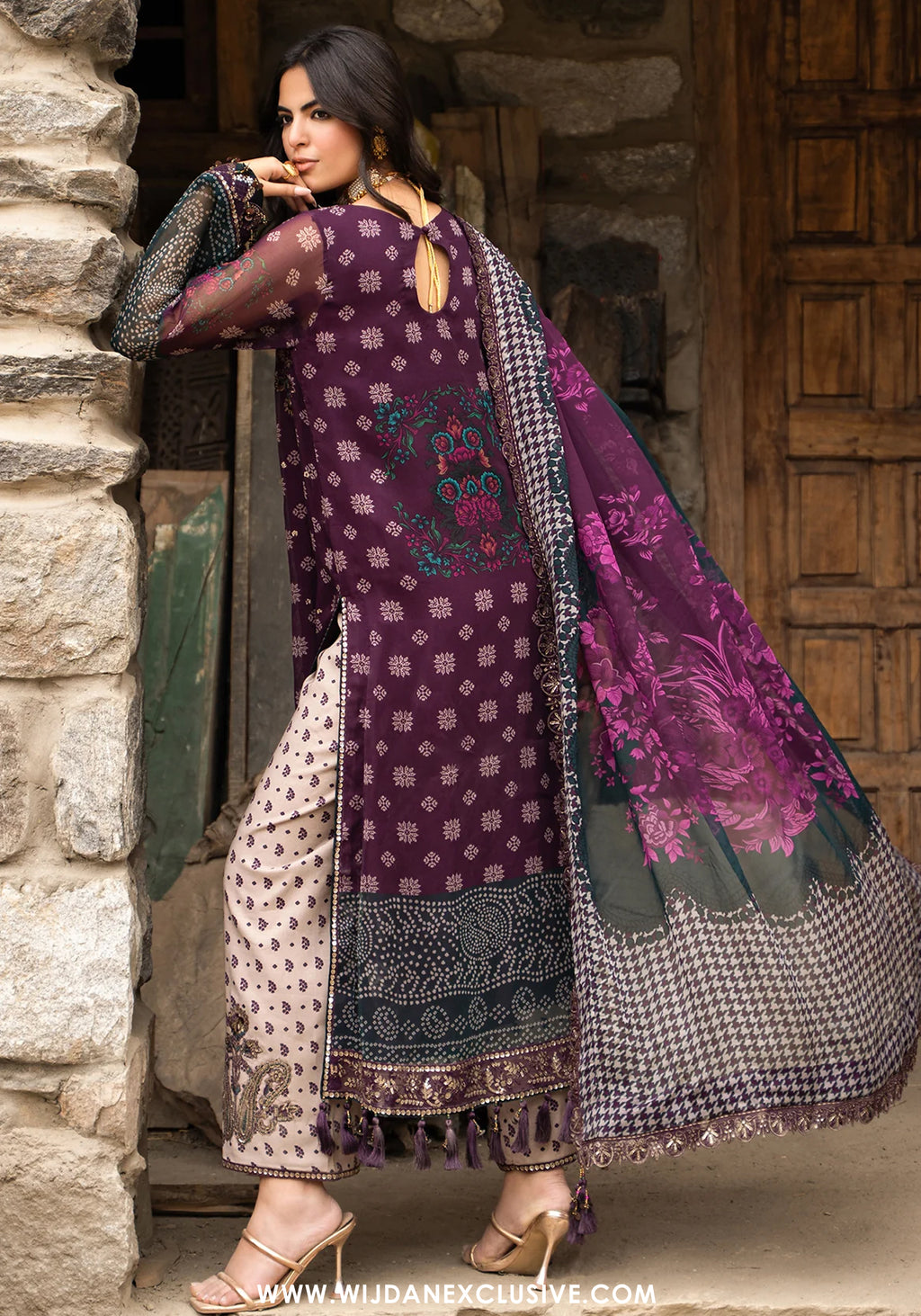 Vasal by Charizma | Unstitched Embroidered Luxury Formal Chiffon Collection'26 (VSLW6-12)