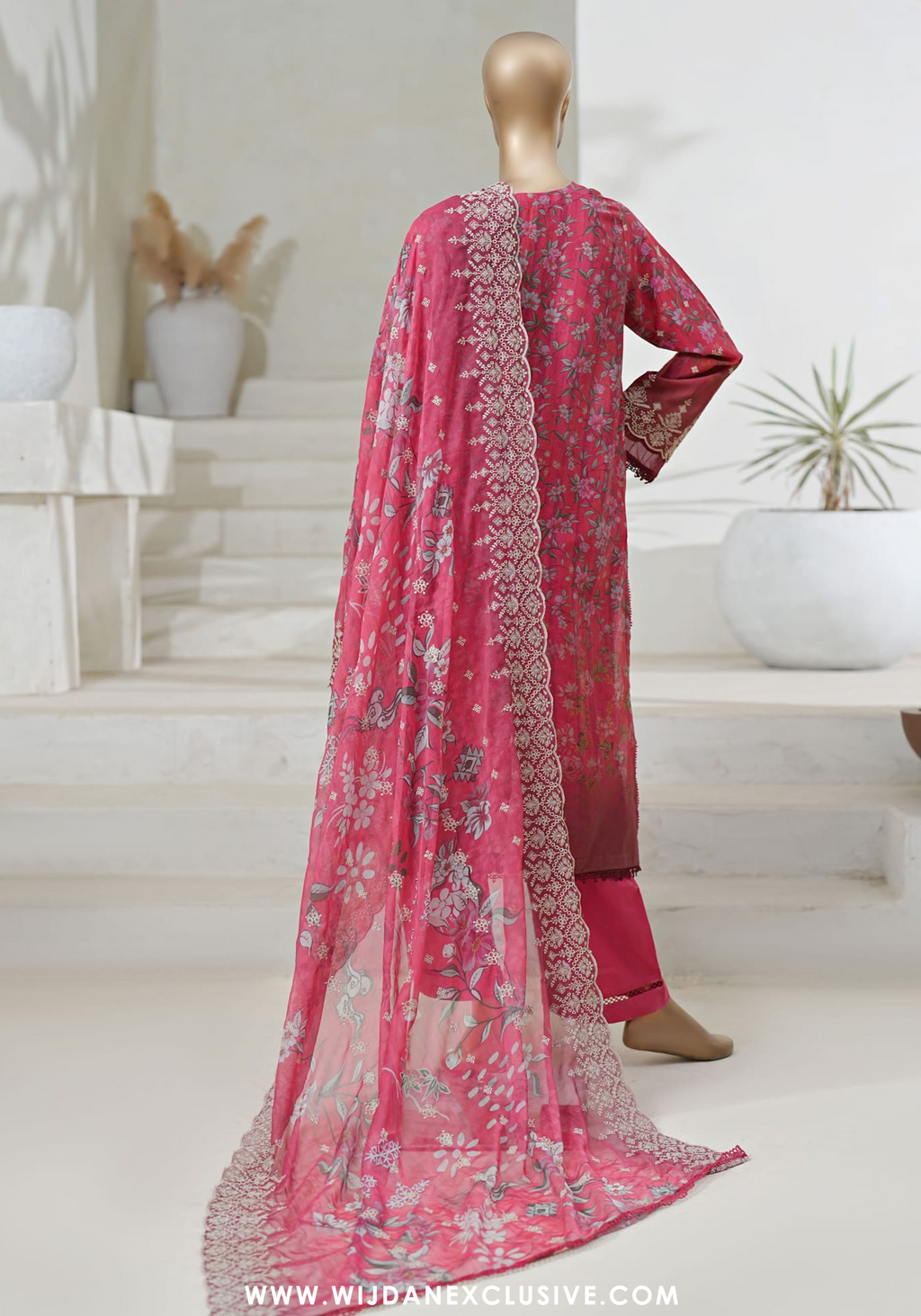 Sadabahar 3pc Cutwork Chikankari Vol-02 Collection - 2025 SB-CKL-01