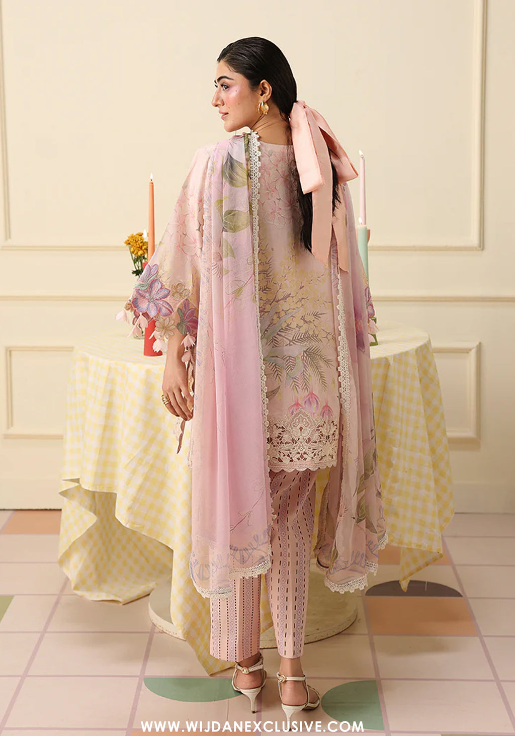 Soleil by Mushq | Unstitched Printed & Embroidered Lawn Collection - 2026 (BERRY CREME)