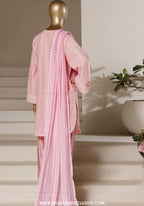 Eclair by Sadabahar | Stitched 3pc Embroidered Lawn Vol-02 Collection - 2026 (D-01)