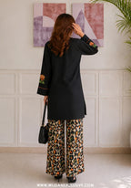 Afsana by Amna Khadija | Stitched 2pc Embroidered Lawn Collection - 2026 (D-01)
