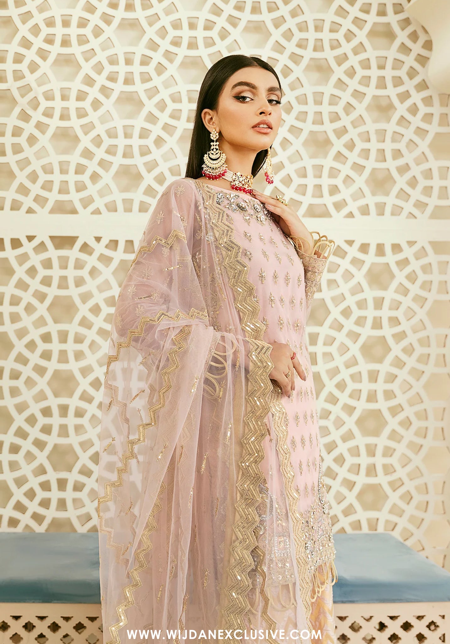 Akbar Aslam Unstitched Wedding Collection - 2026 (ORIOLE)